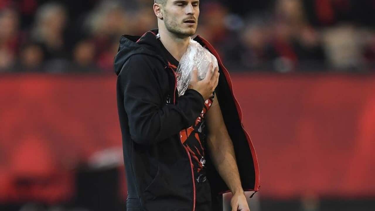 David Zaharakis of the Bombers