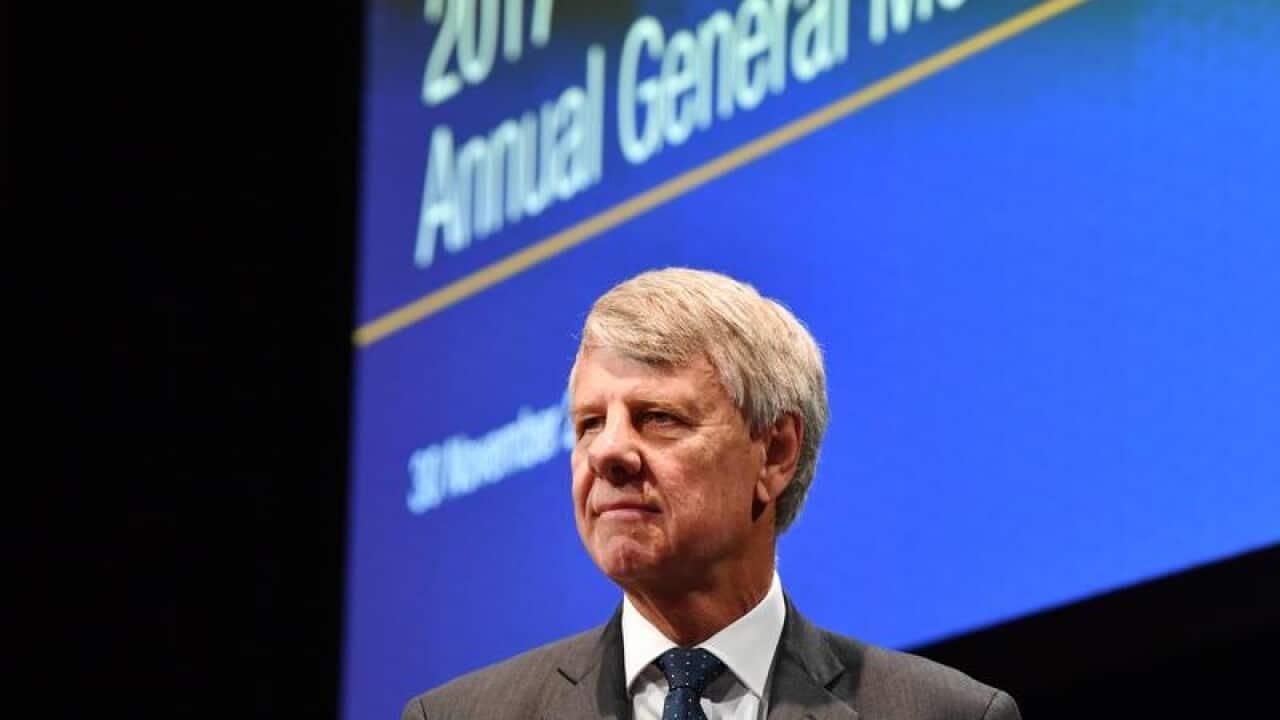 Bank of Queensland chairman Roger Davis.