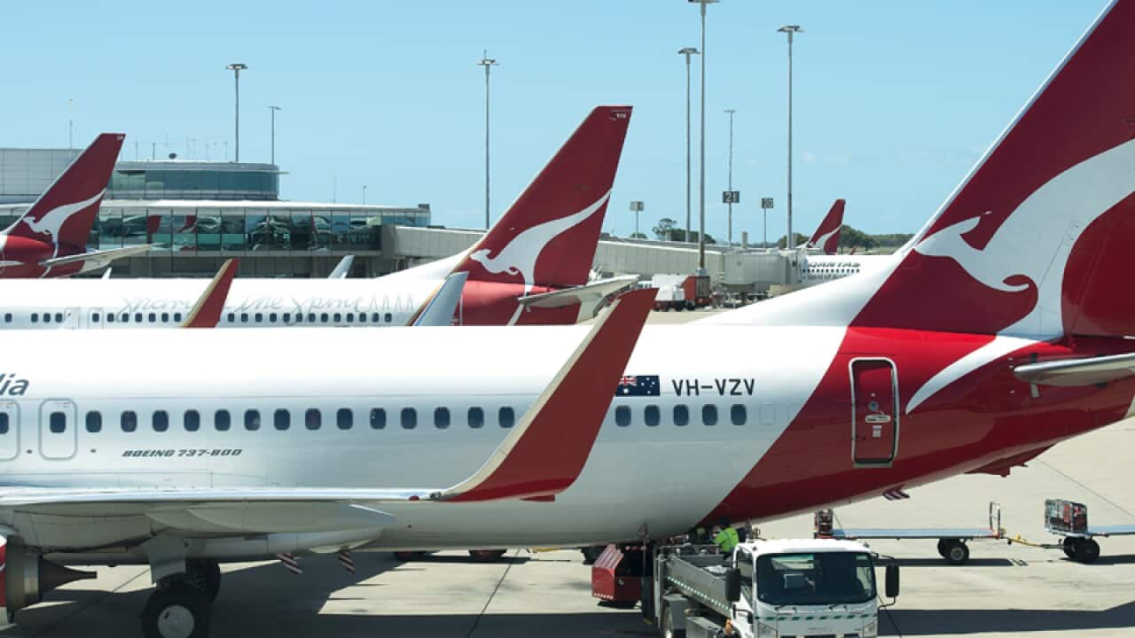 Qantas aircraft