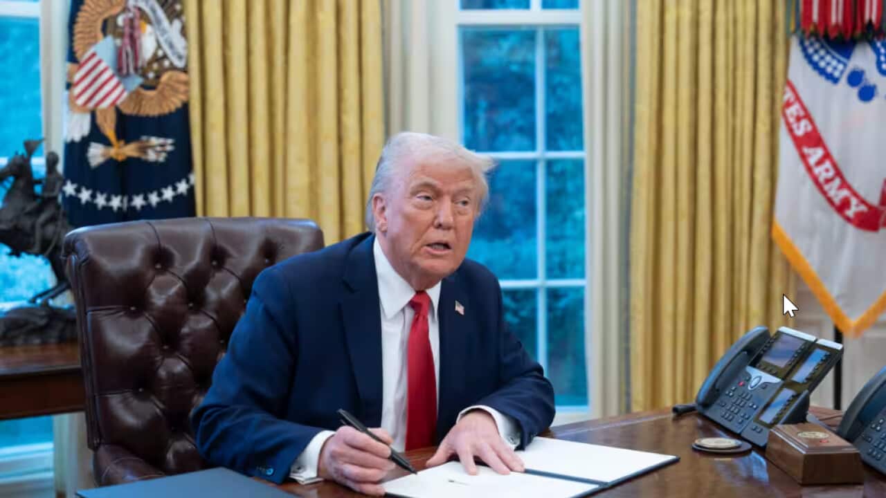 Trump signed the executive order overnight which imposes a 100 per cent tariff on some foreign-made pharmaceutical drugs.png