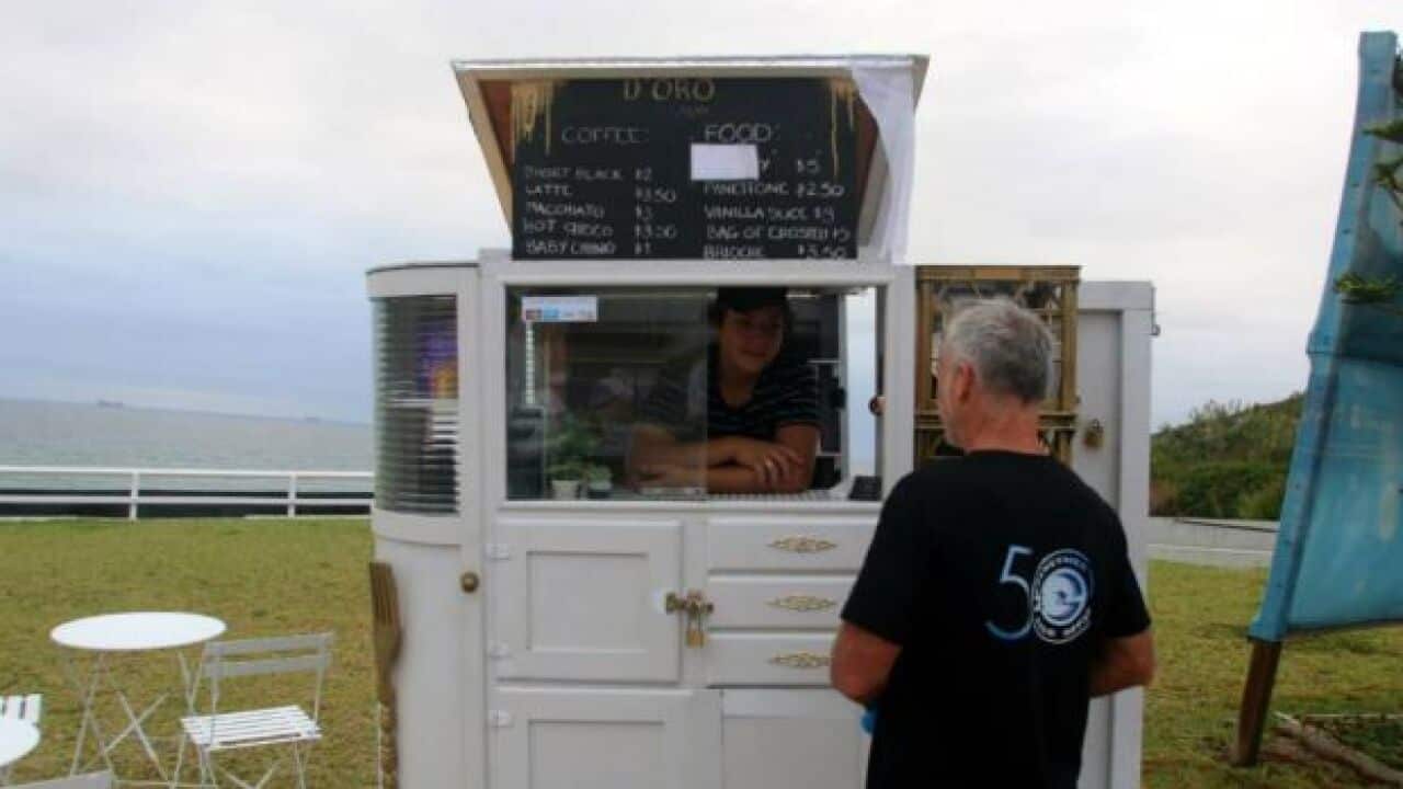 A student at Newcastle High School's Cooks Hill Campus, Dante Valentinis' teachers helped him develop the business idea towards the end of last year