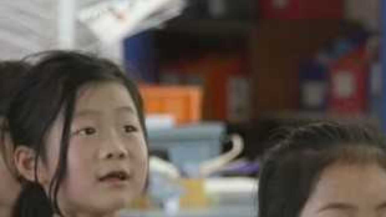 Students in a language class