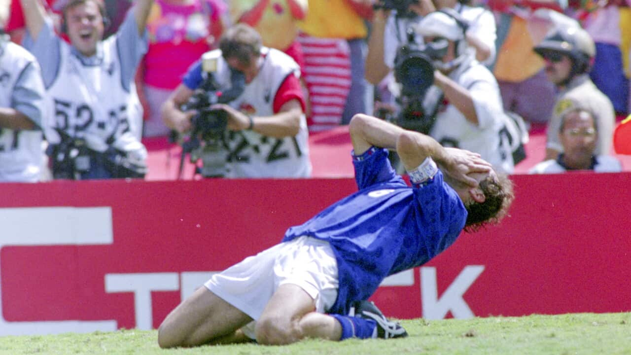 Football, World Cup 94, Final, Brazil - Italy