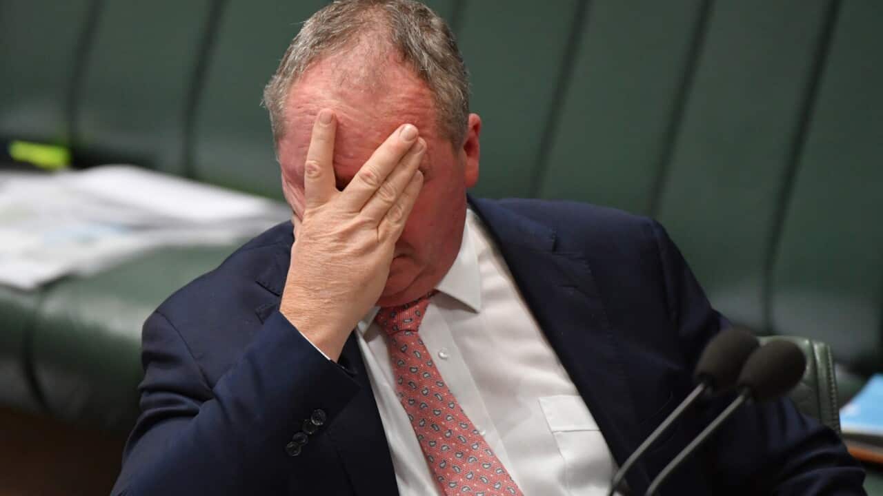 Barnaby Joyce was temporarily missing due to a COVID scare