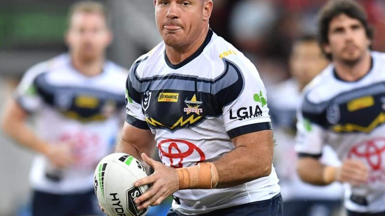 North Queensland Cowboys star Matt Scott