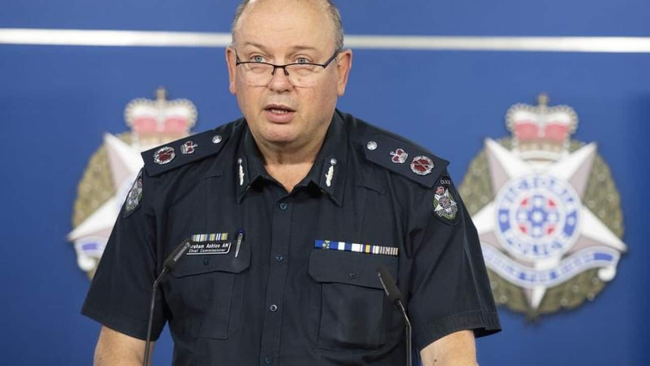 Victoria Police Chief Commissioner Graham Ashton