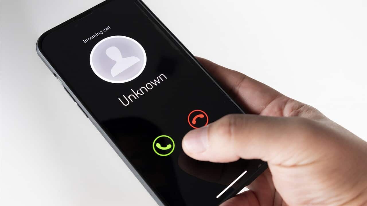 Unknown incoming call