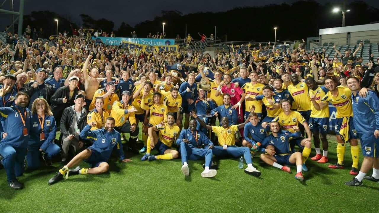 Central Coast Mariners fans