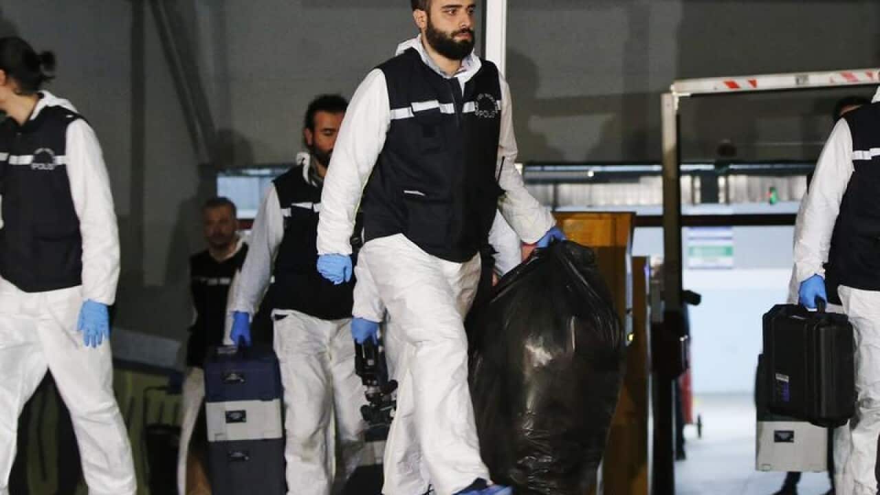 Turkish investigators