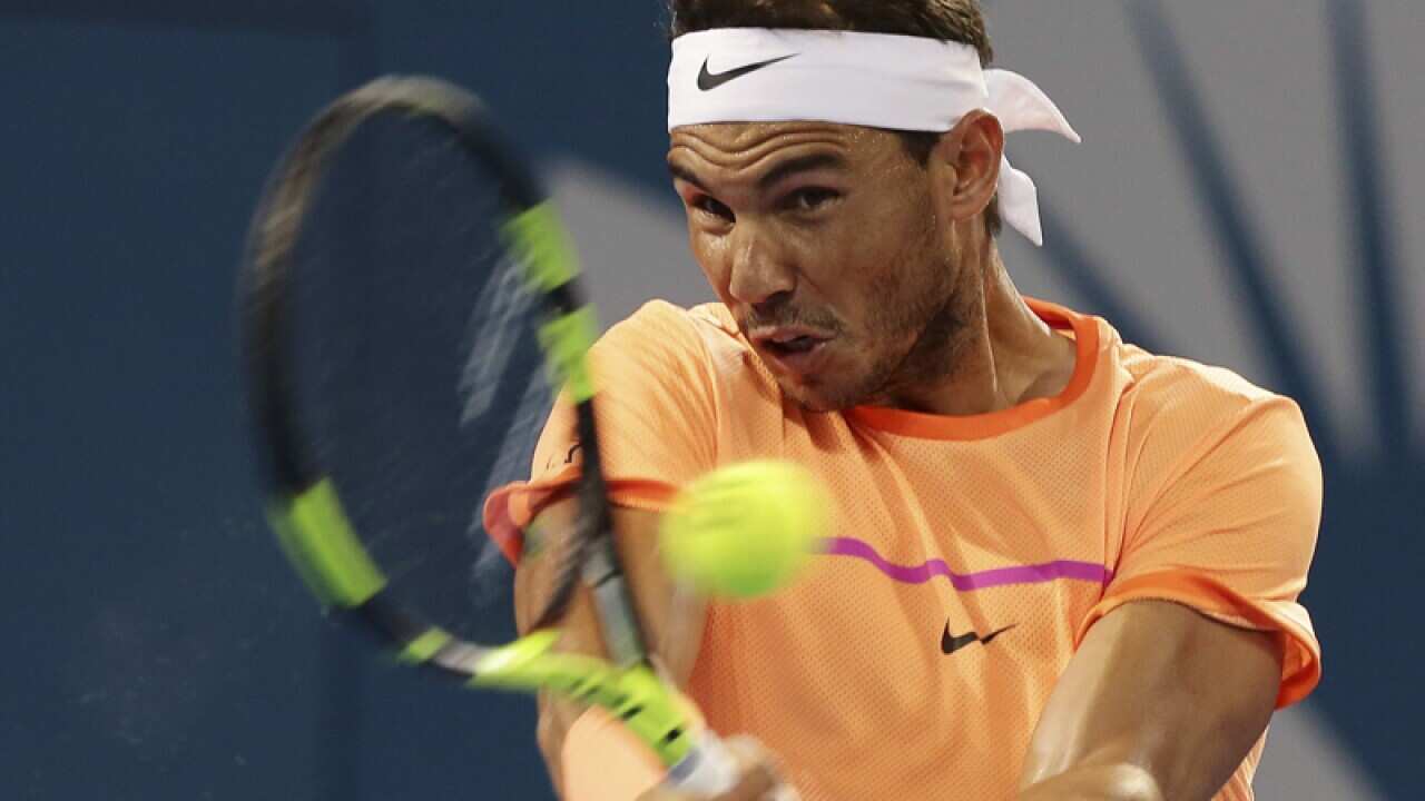 Rafael Nadal of Spain