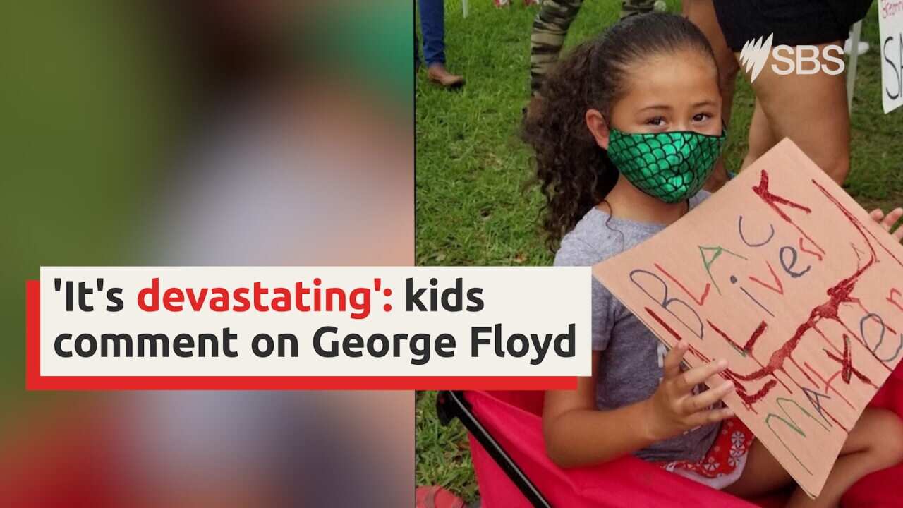Kids in the US have filmed and shared their thoughts on the video of George Floyd's final moments. They spoke about their hopes for America's future and what the Black Lives Matter movement means to them.