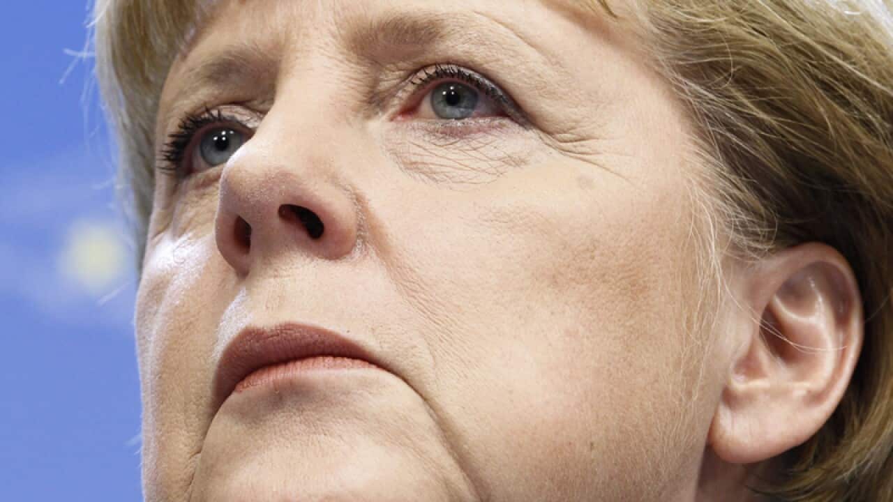 German Chancellor Angela Merkel