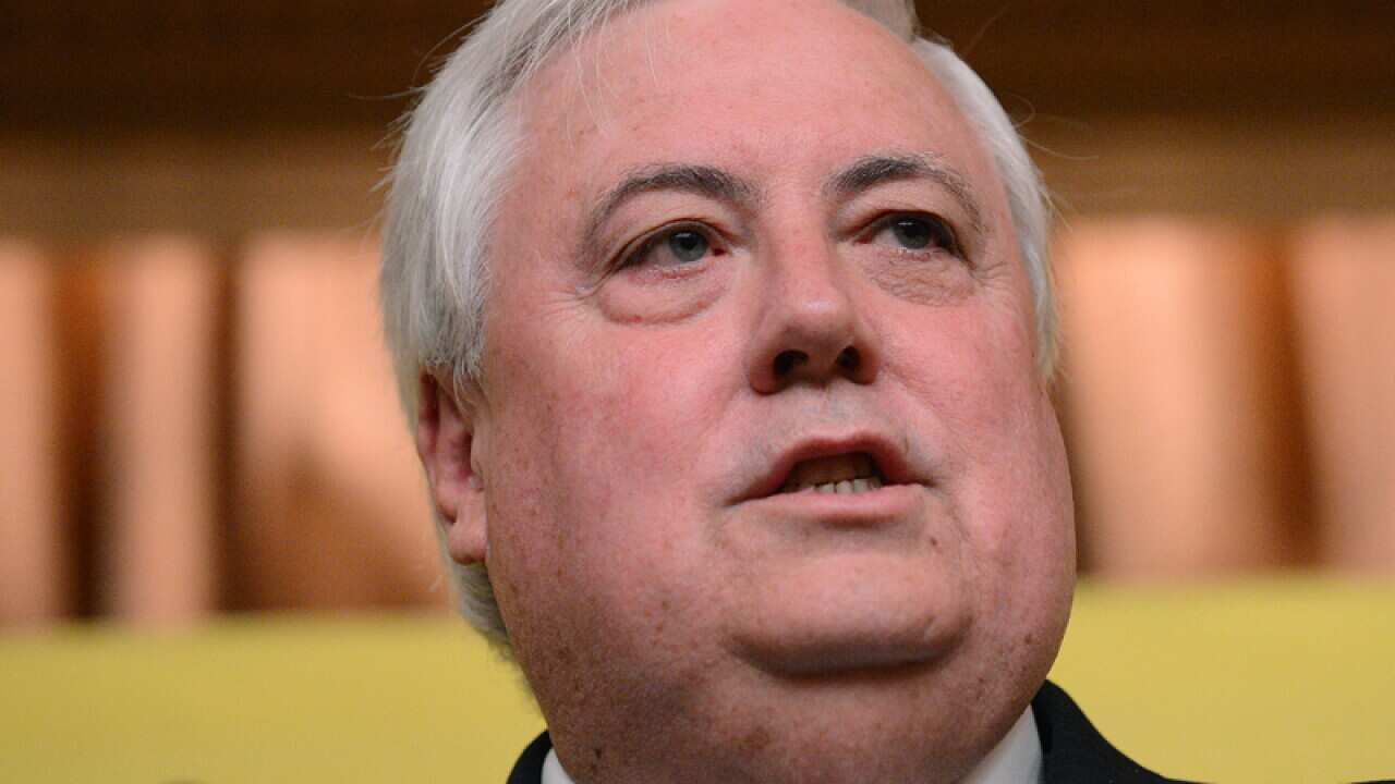 Mining magnate Clive Palmer