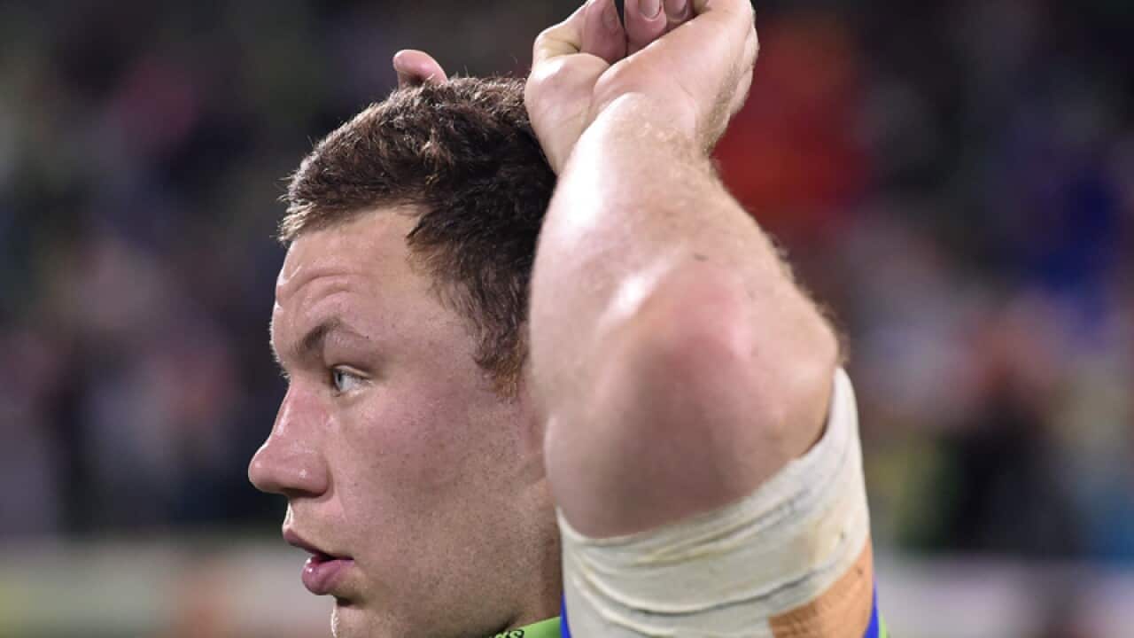 Canberra Raiders prop Shannon Boyd