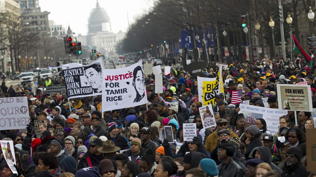 10,000 march for justice in Washington