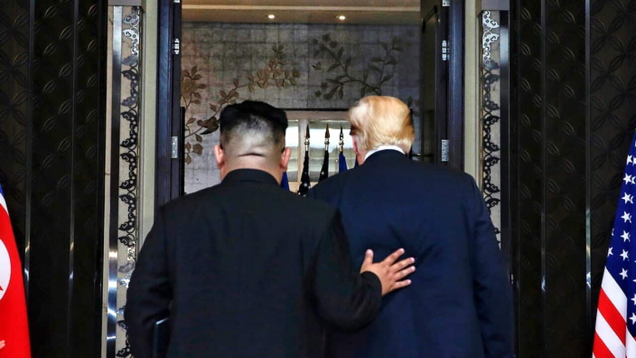 Kim Jong-Un ma Donald Trump