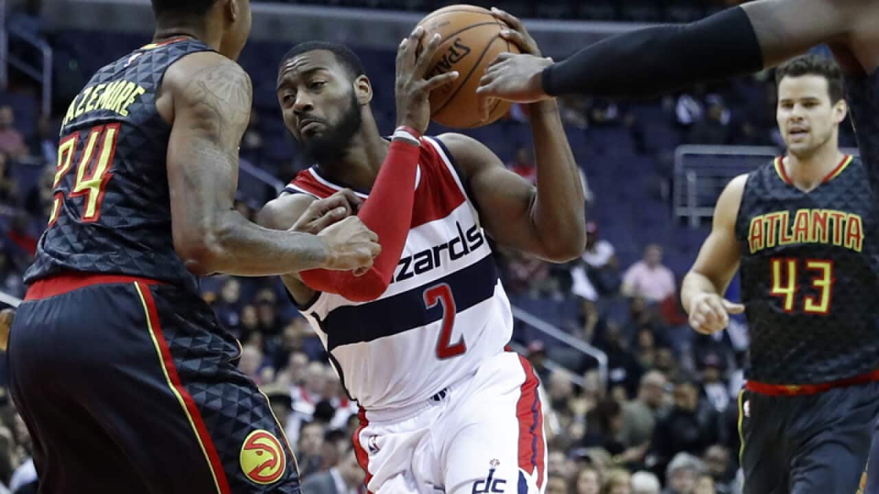 Washington Wizards guard John Wall