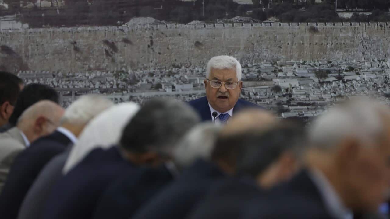 Palestinian President Mahmoud Abbas
