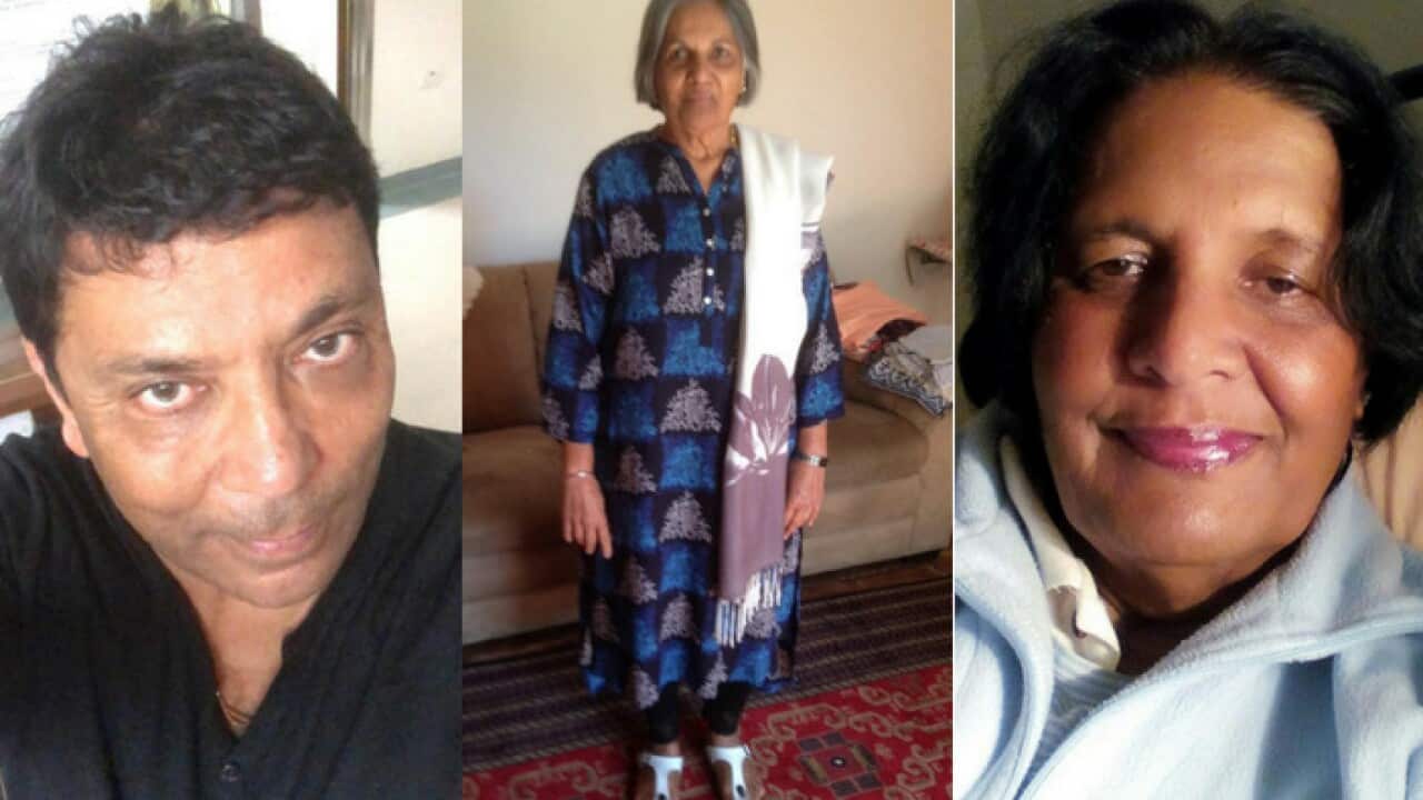 Shashibhai, Hamidaben and Ilaben.