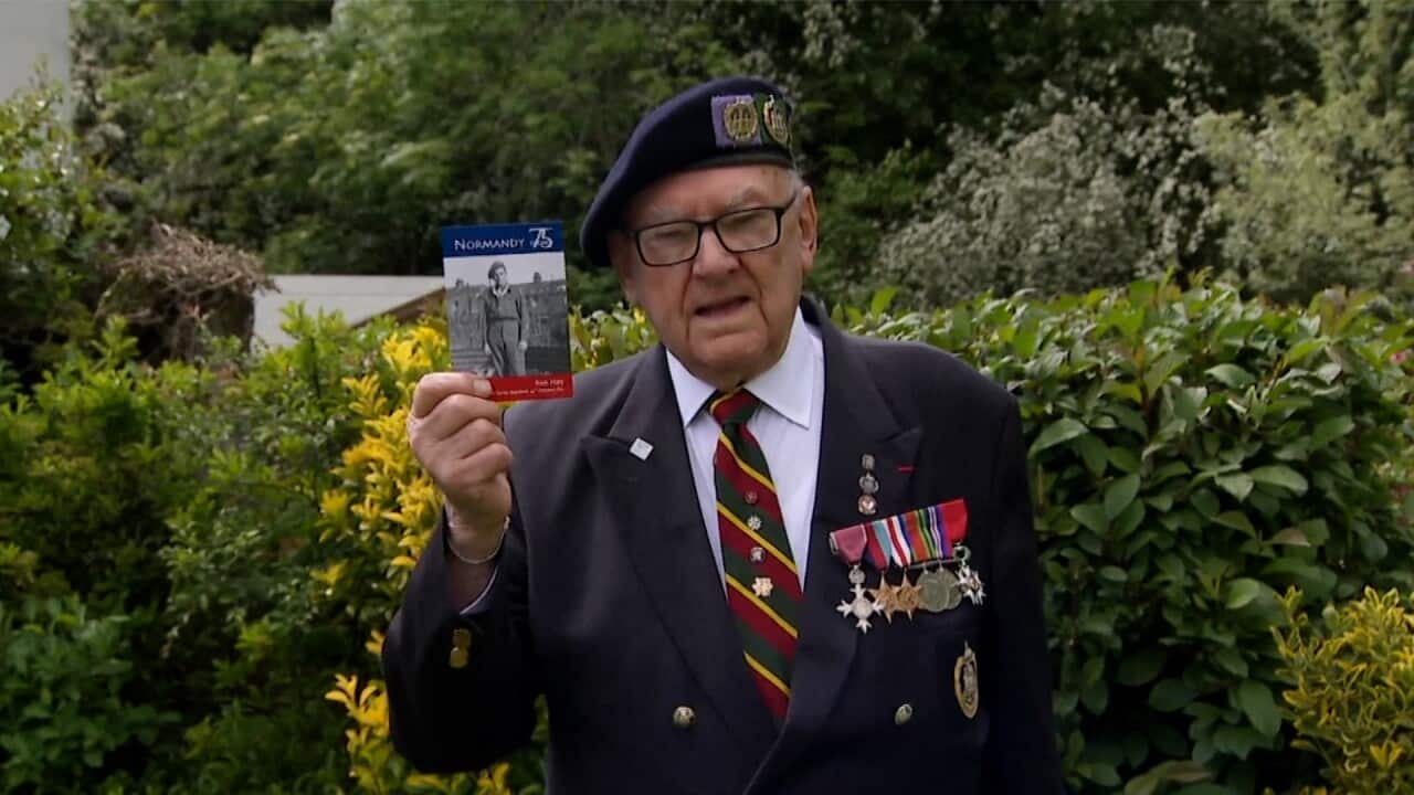 Veteran Ken Hay fondly remembers the parties on VE Day.