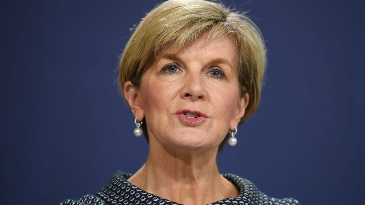 Australian Foreign Minister Julie Bishop has condemned North Korea's latest missile test.