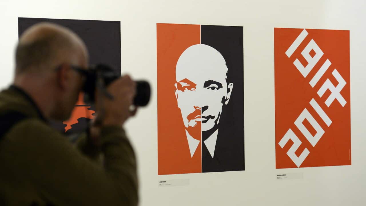 Works of Russian artist Anton Litvin. Photo/Katerina Sulova