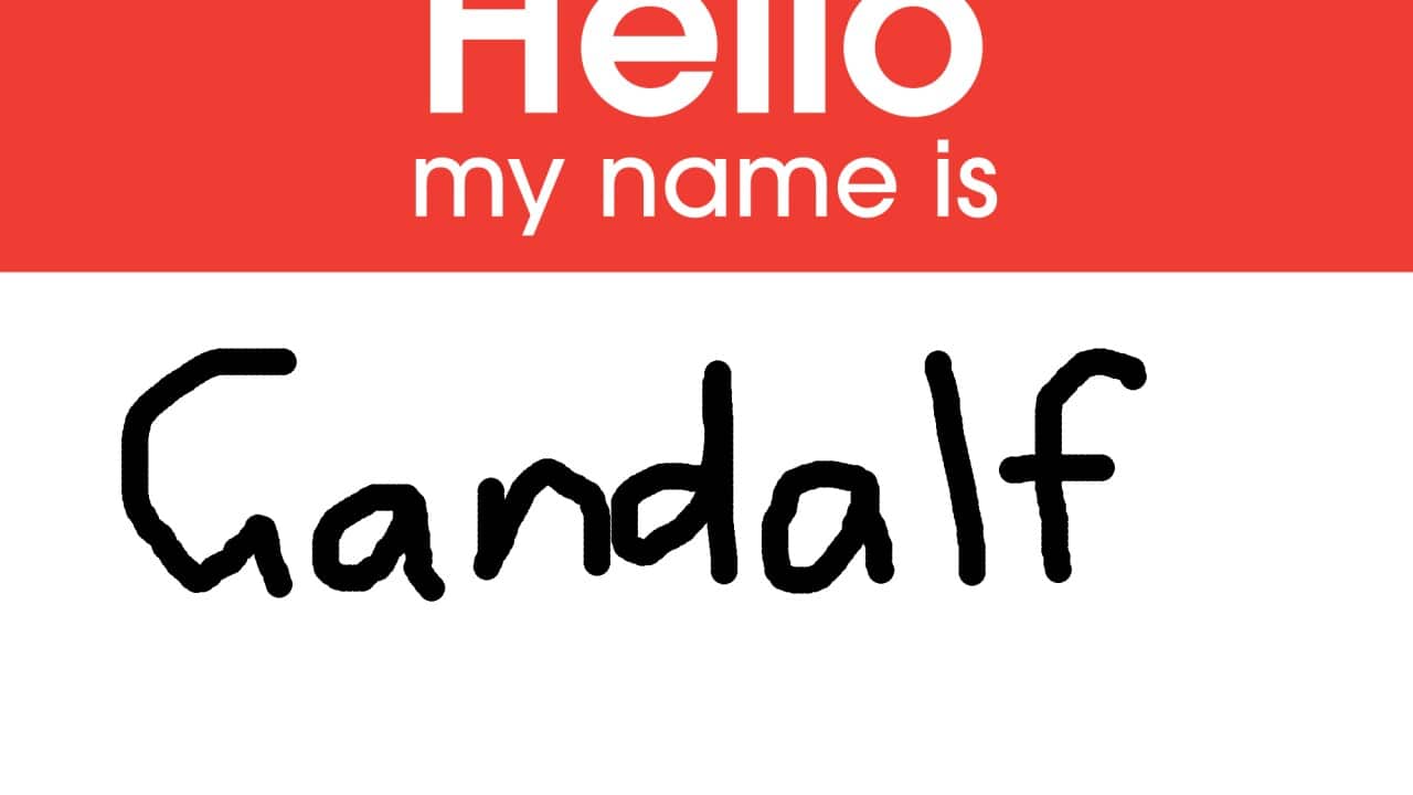Hello, my name is...