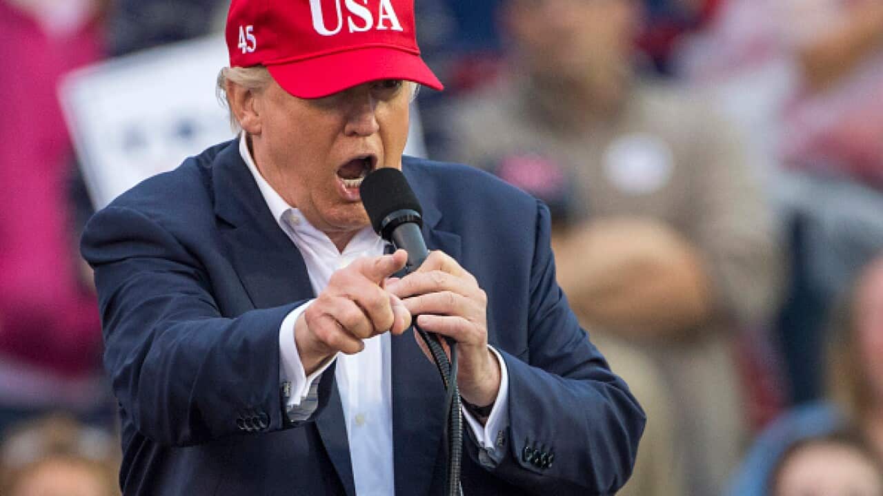 Donald Trump In Mobile, Alabama