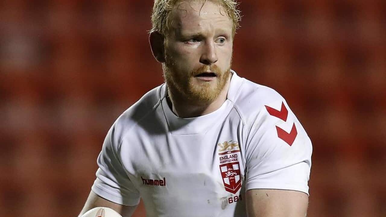 England's James Graham