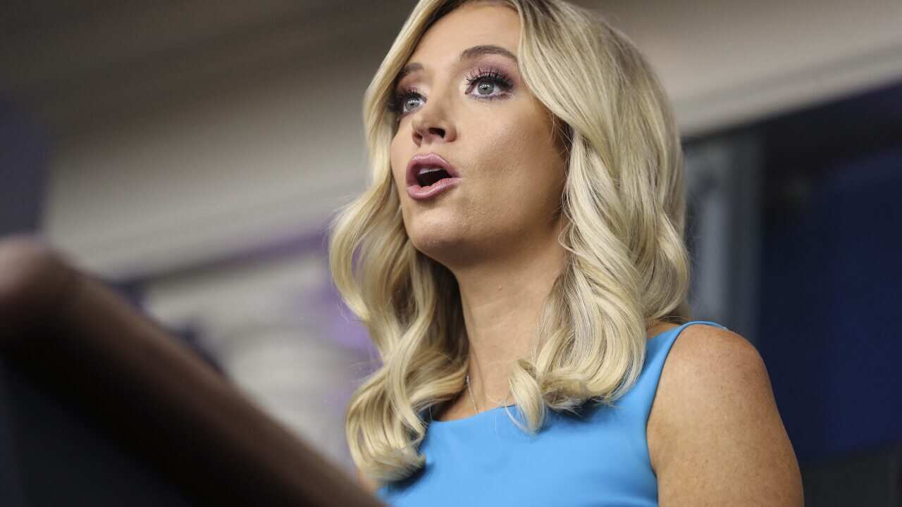 White House press secretary Kayleigh McEnany.