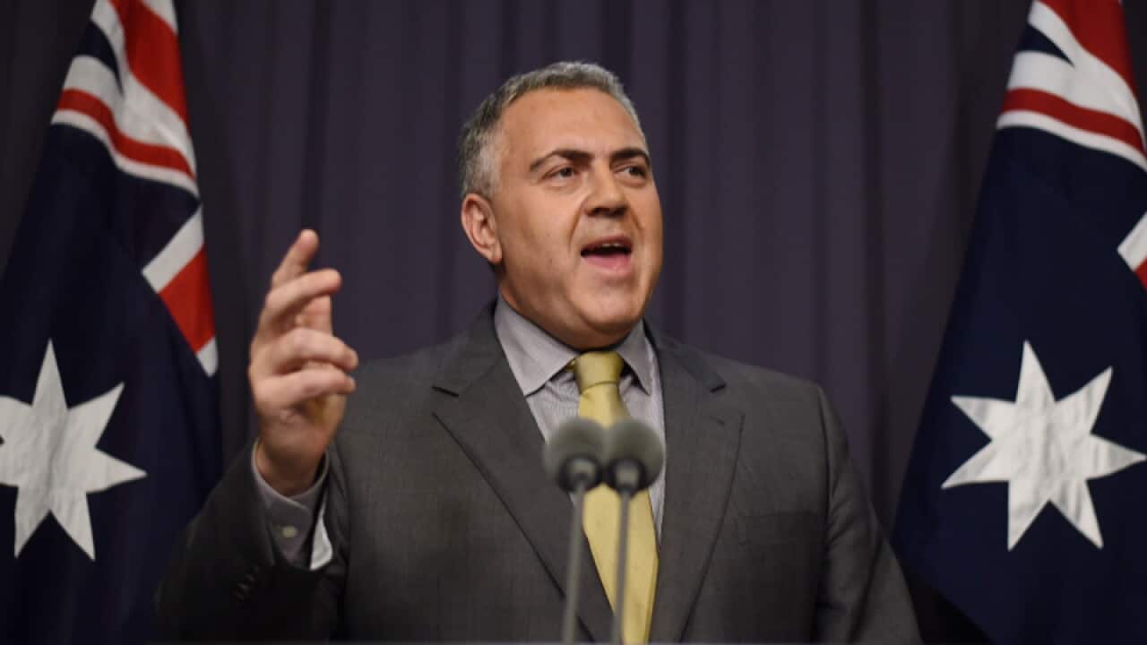Australian Federal Treasurer Joe Hockey.