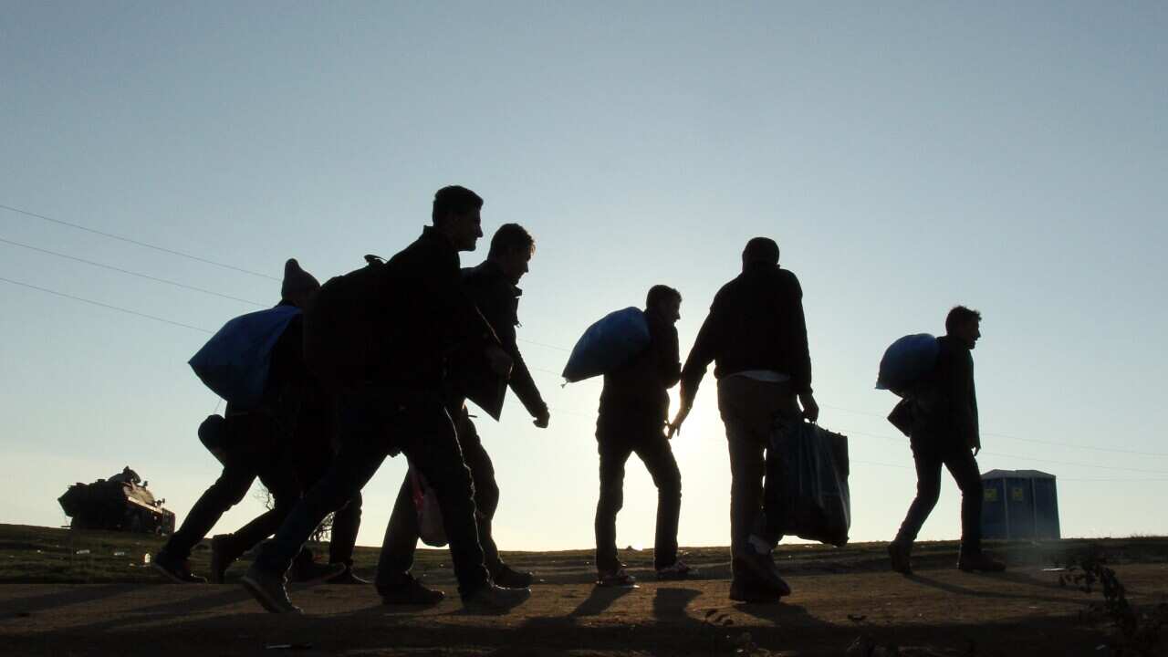 Migrants from Syria, Iraq and Afghanistan