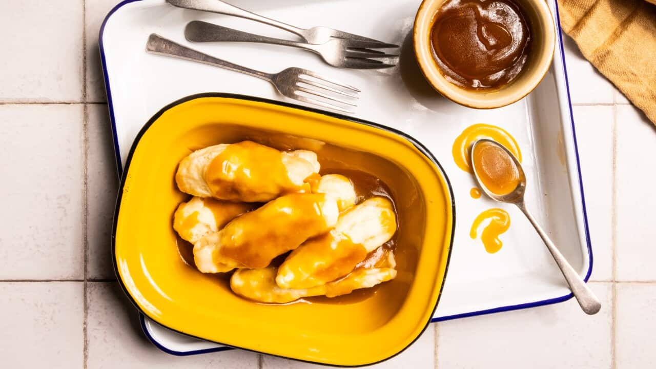 Dom Boy dumplings in syrup