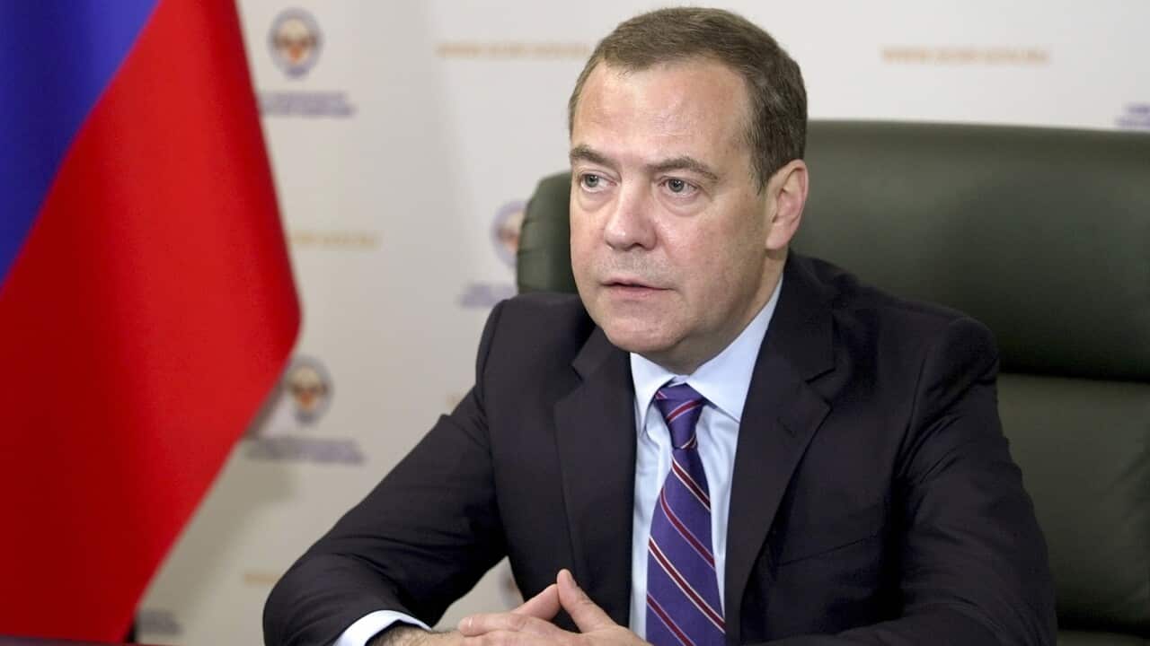 Former Russian President Dmitry Medvedev