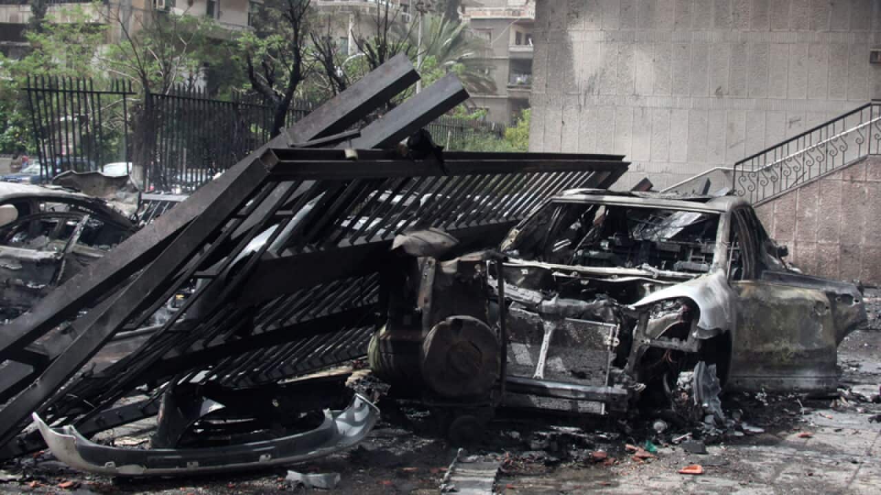 At least 15 dead in huge Damascus blast