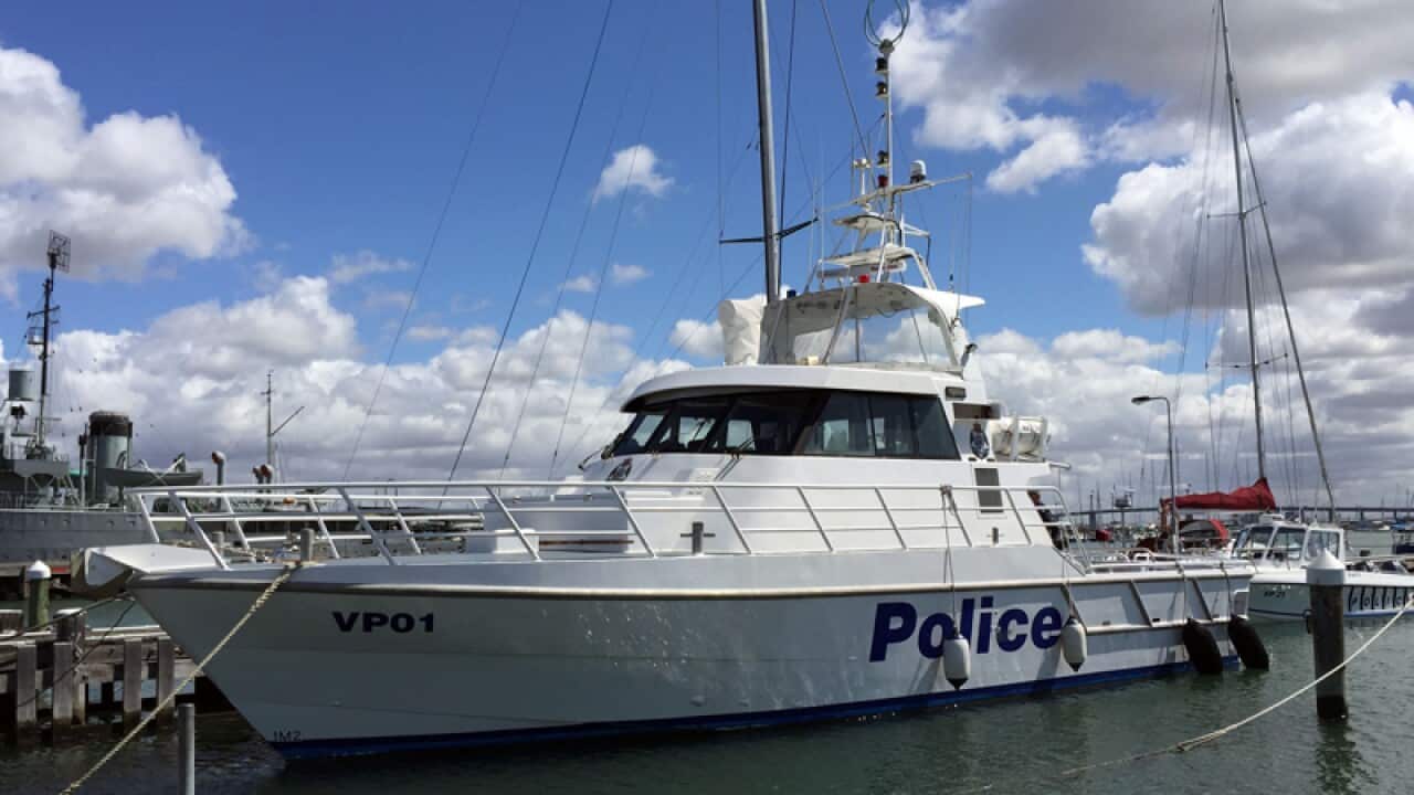 Victoria Police boat