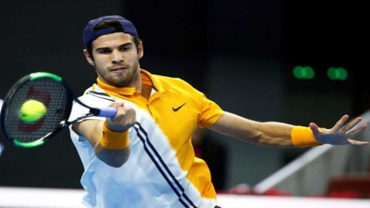 Home favourite Khachanov crushes Mannnarino to win Kremlin Cup