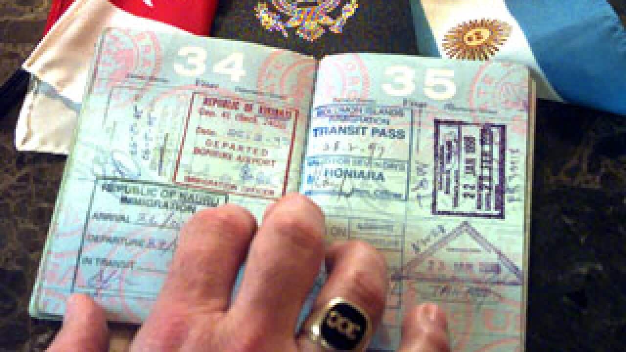 stamped passport (AAP)