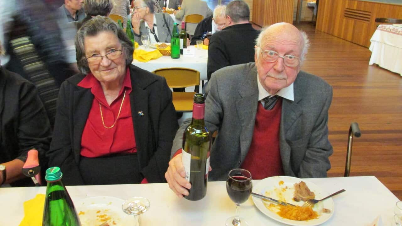 Mr and Mrs Dušan and Saša Lajovic