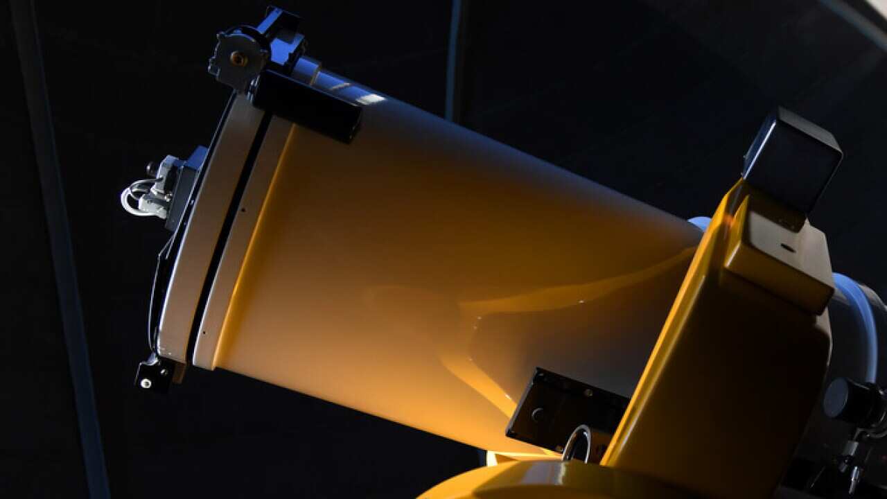 A telescope at the Sydney Observatory