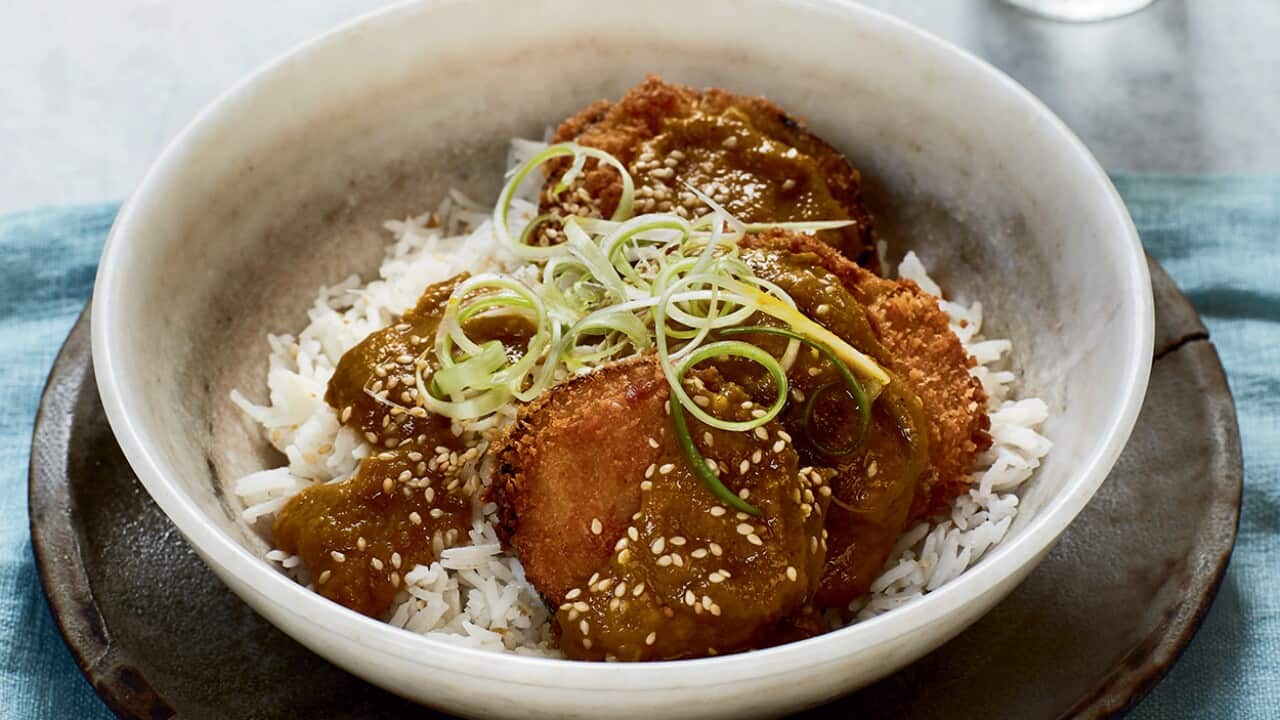 Eggplant katsu
