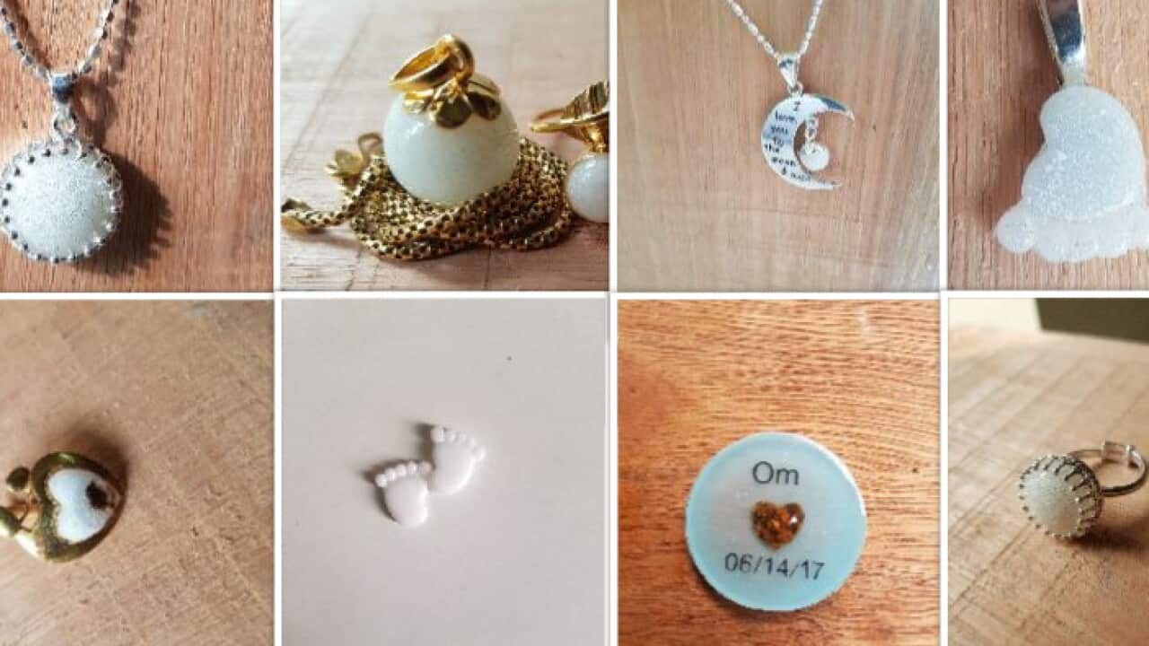 Breast Milk Jwellery