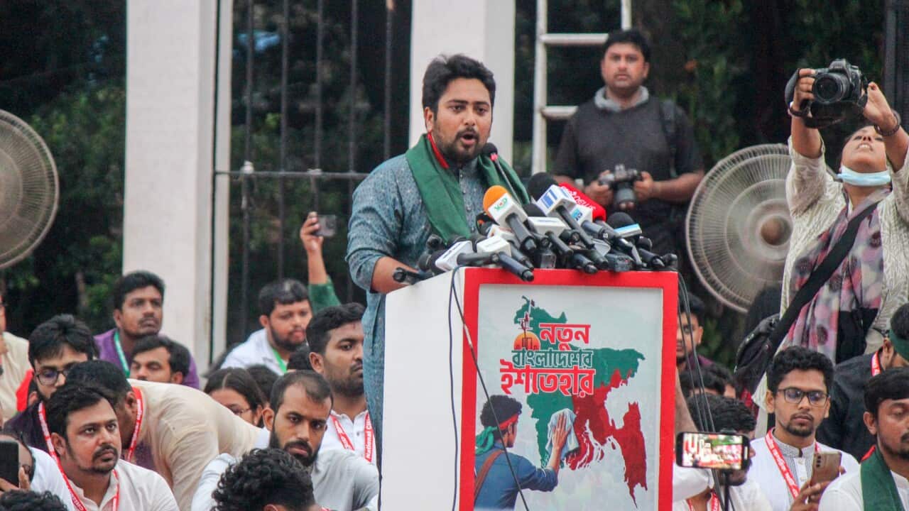 Bangladesh's National Citizen Party holds rally marking uprising anniversary in Dhaka