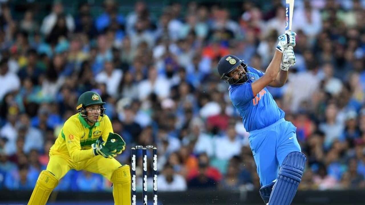 Rohit Sharma of India.