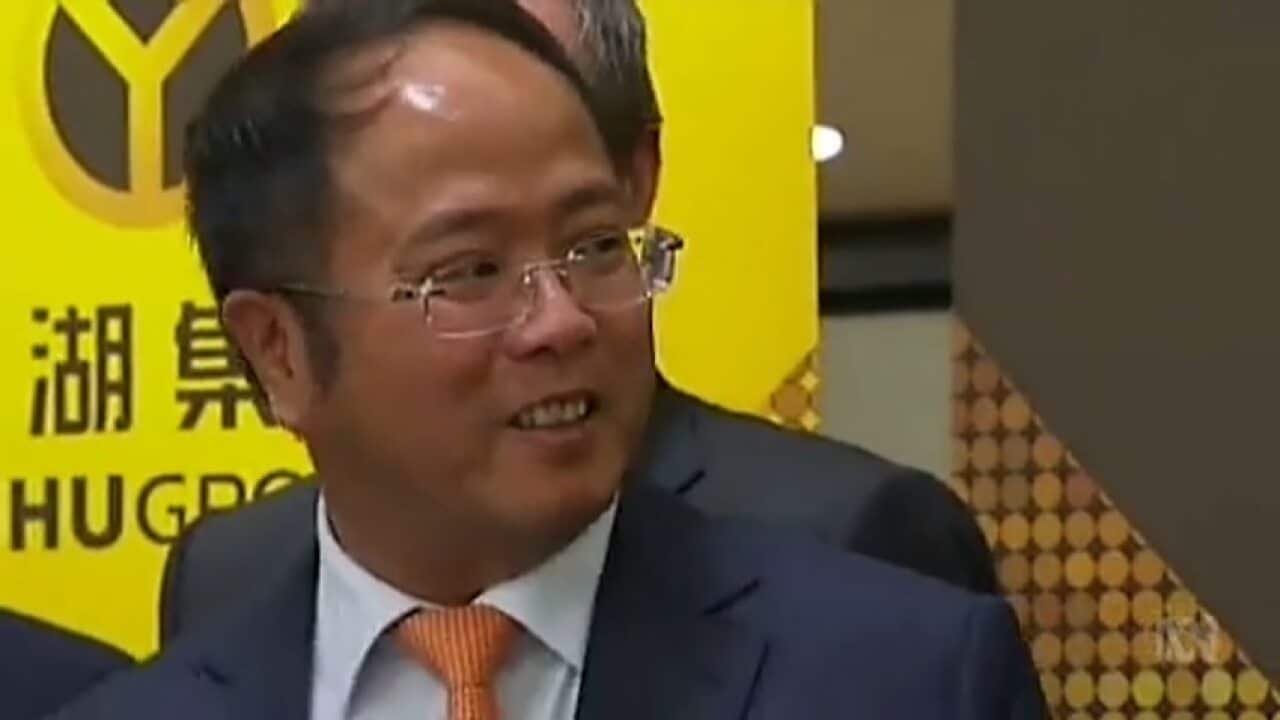Chinese billionaire Huang Xiangmo