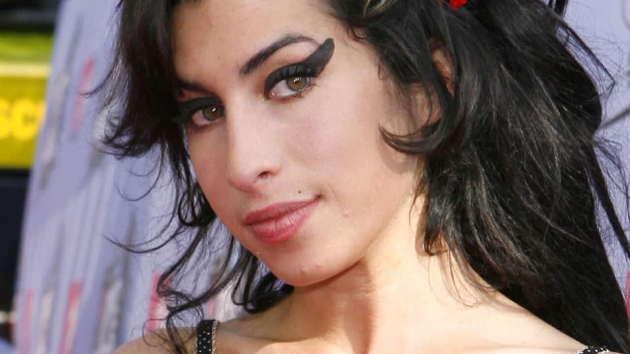 Troubled British singer, Amy Winehouse. (AAP)
