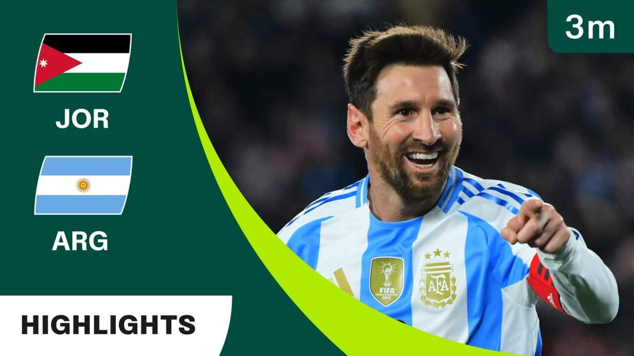 FIFA World Cup 2026: Highlights: Jordan v Argentina: Group J