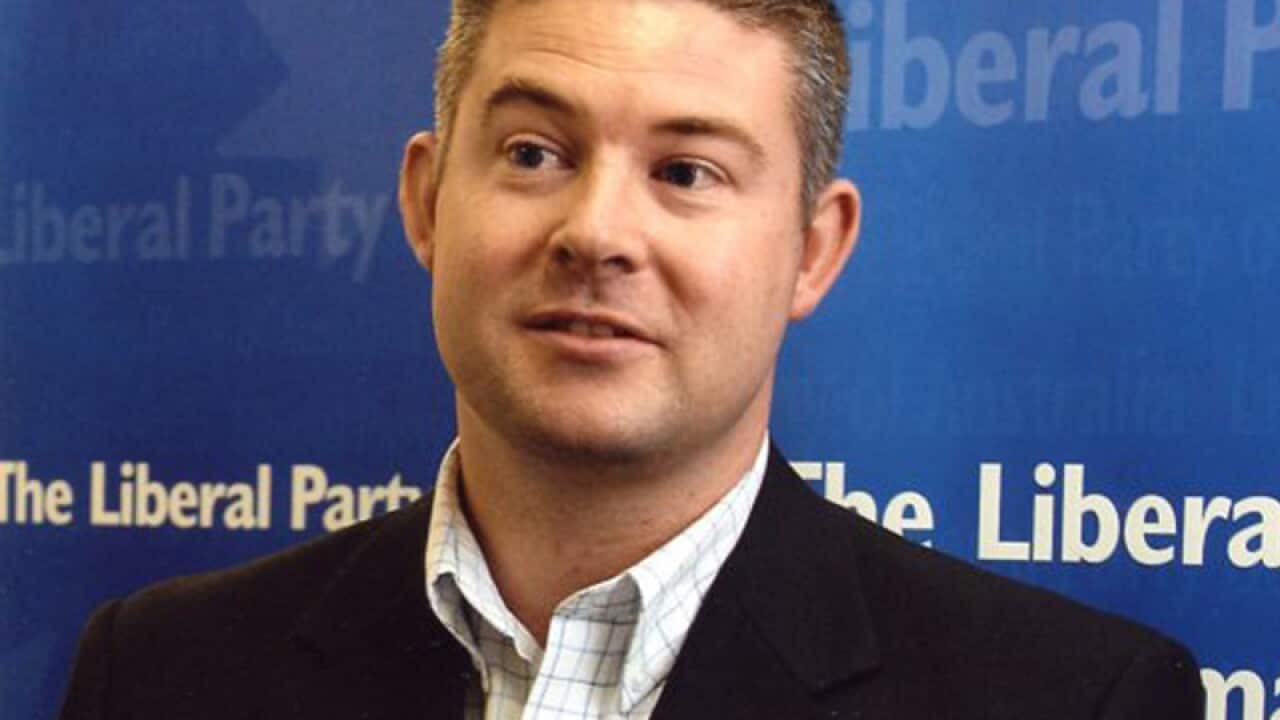 Former Victorian Liberal state director Damien Mantach