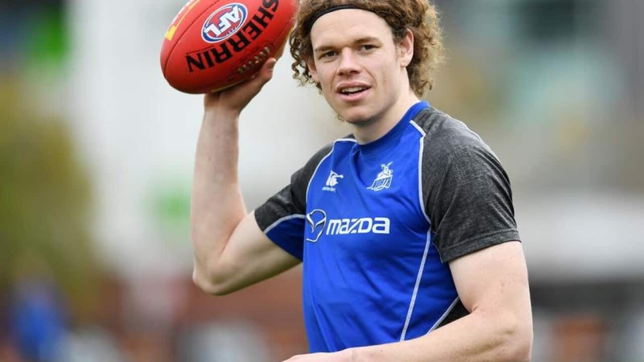 Ben Brown of the Kangaroos