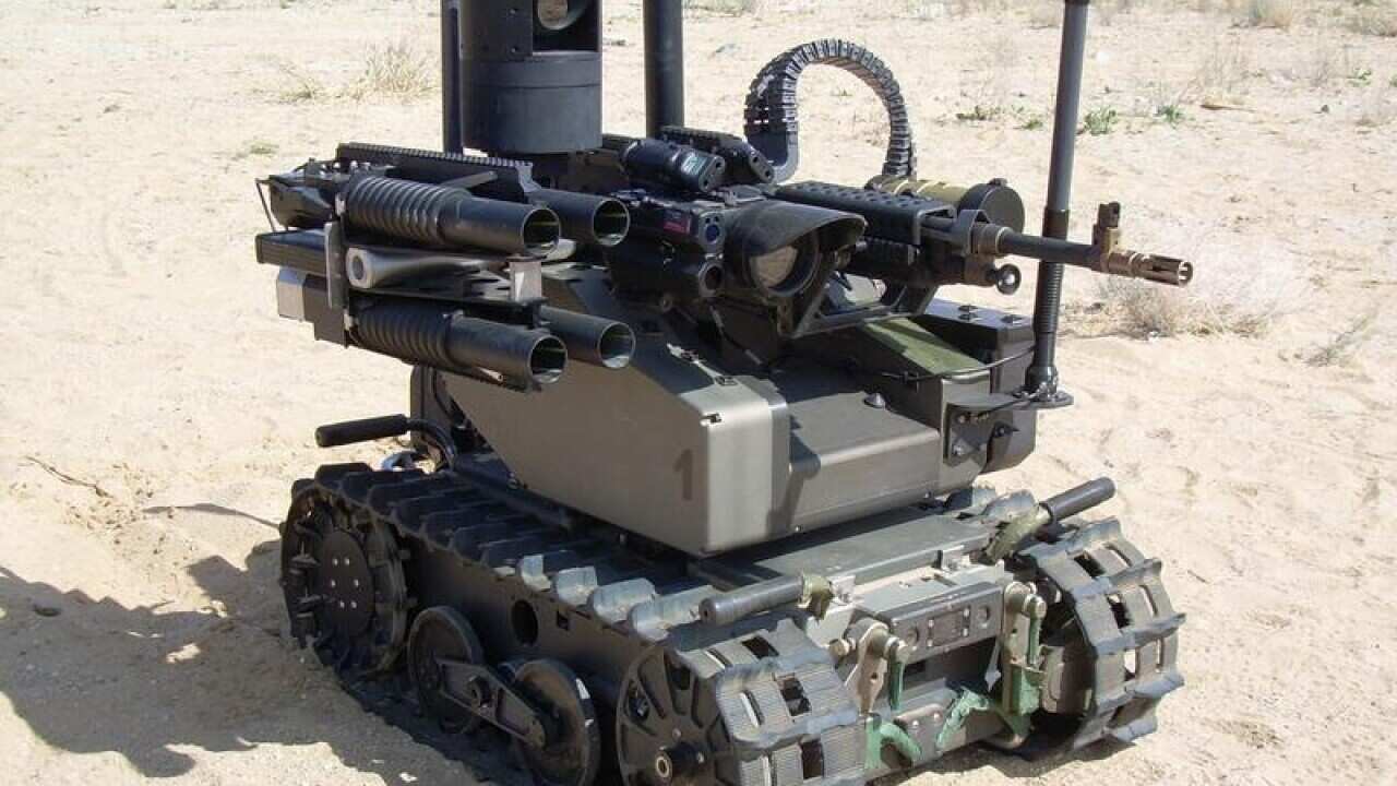 QinetiQ Modular Advanced Armed Robotic System (MAARS)